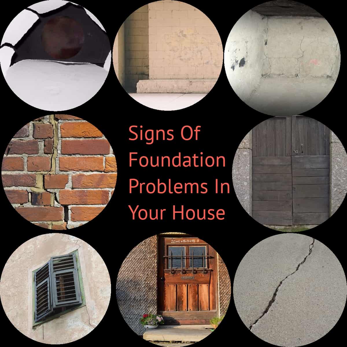 Signs of Foundation Problems in Your House