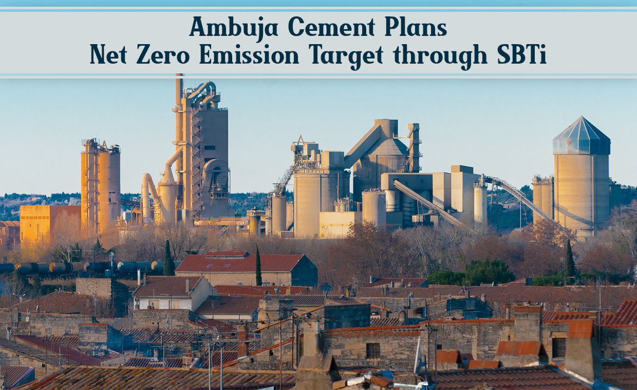 Ambuja Cements Plans Net Zero Emissions