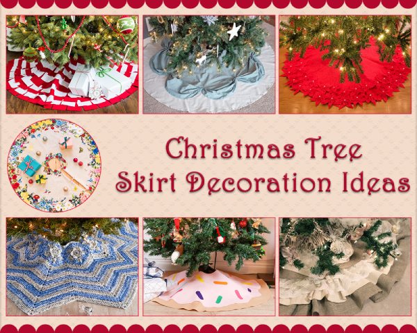 Christmas tree skirts ideas