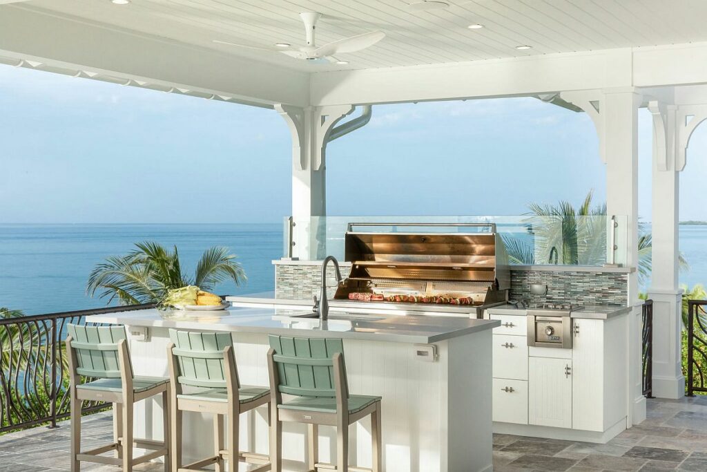 Coastal Outdoor Kitchen