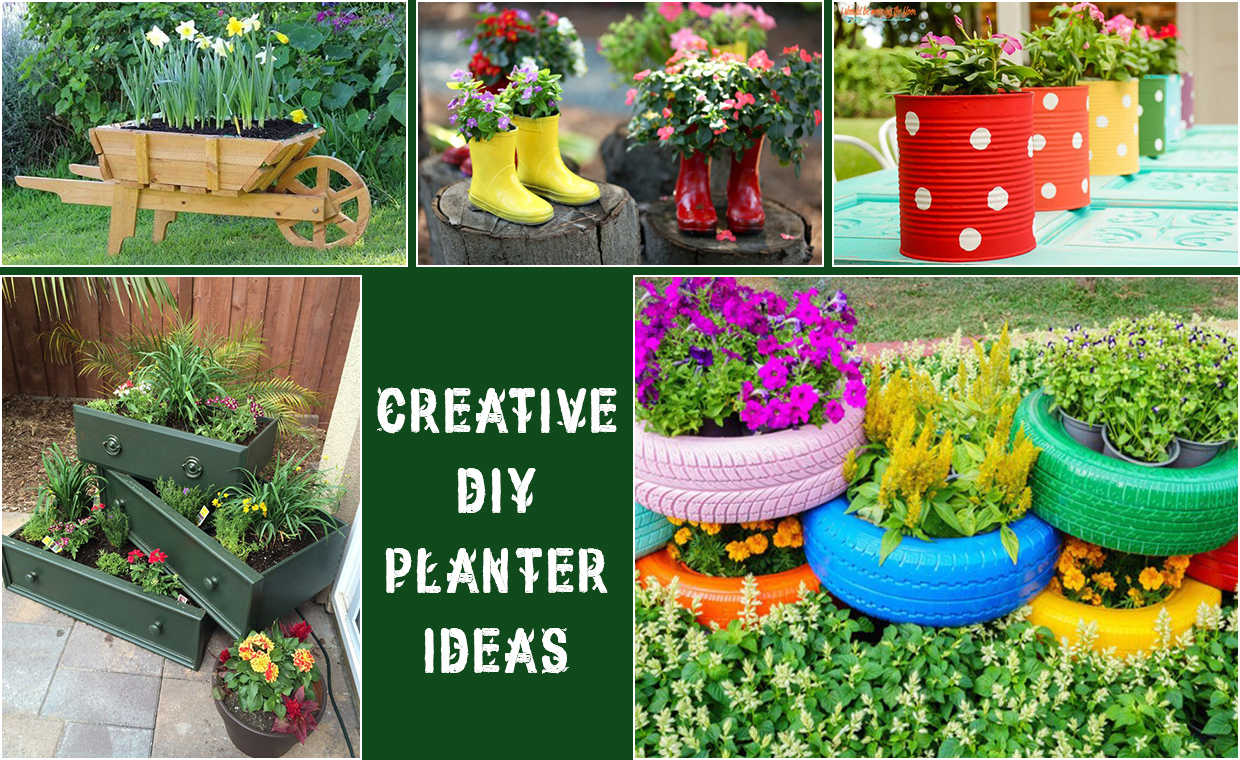 Creative DIY Planter Ideas