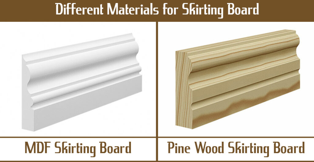 Different Materials for Skirting Board