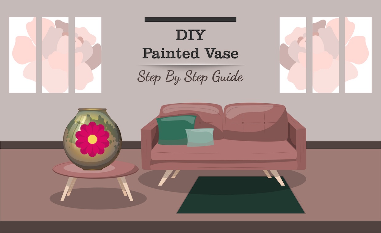DIY Painted Vase