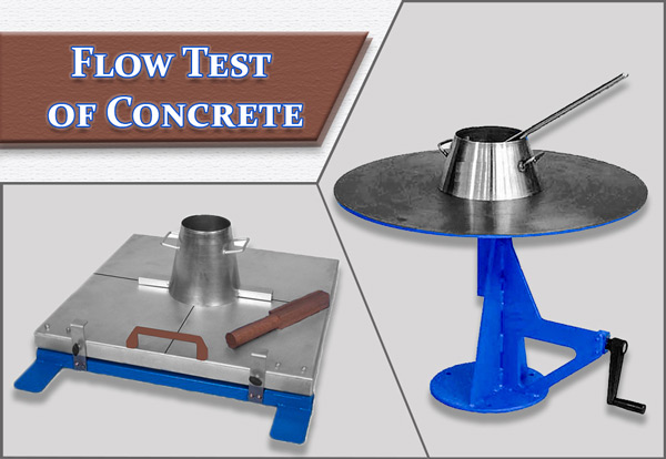 Flow Test of Concrete Image