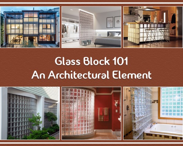 Glass Blocks as an Architectural Element