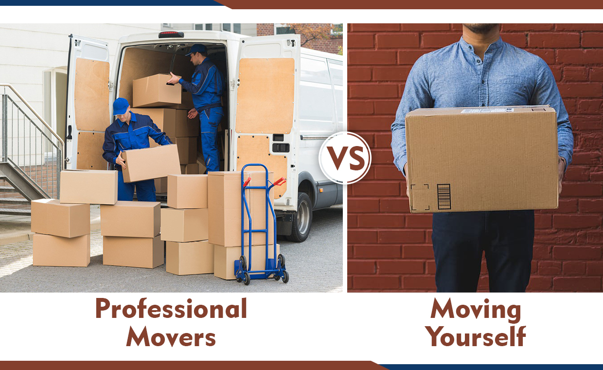 Hiring Professional Movers VS moving Yourself