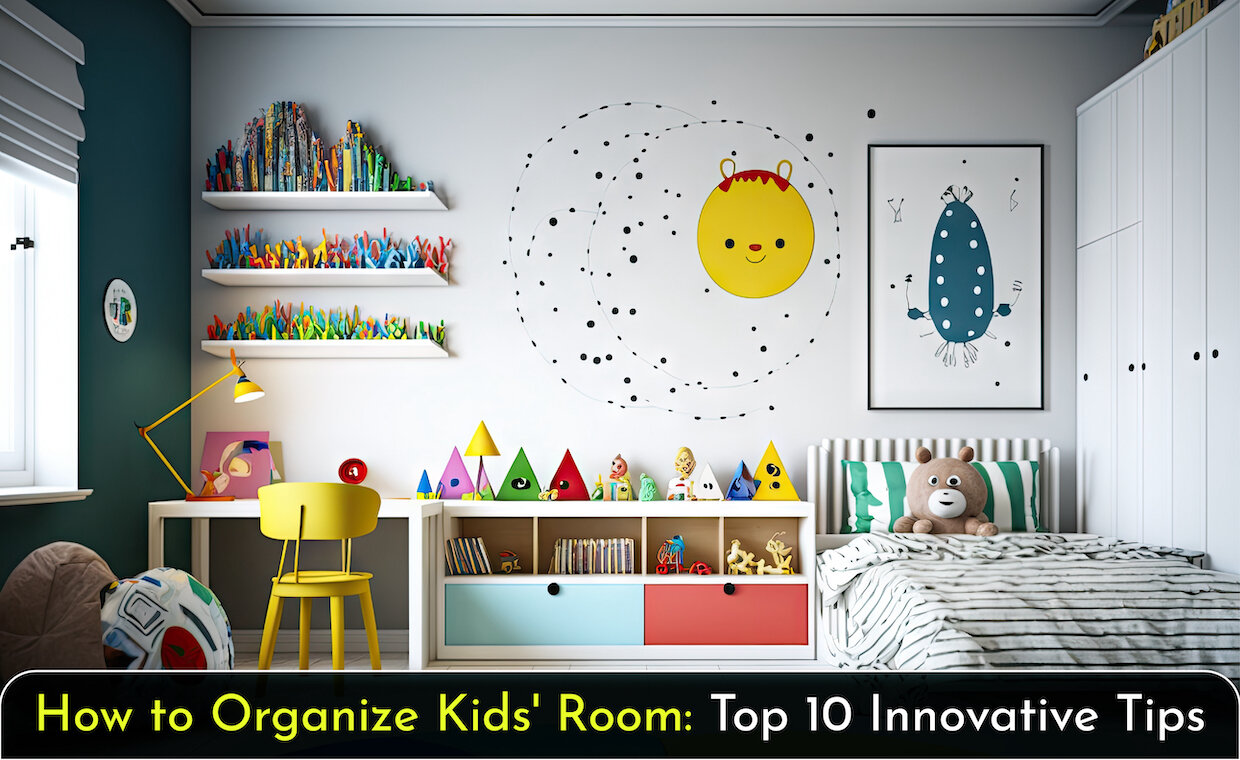 How to Organize Kids' Room: Top 10 Innovative Tips