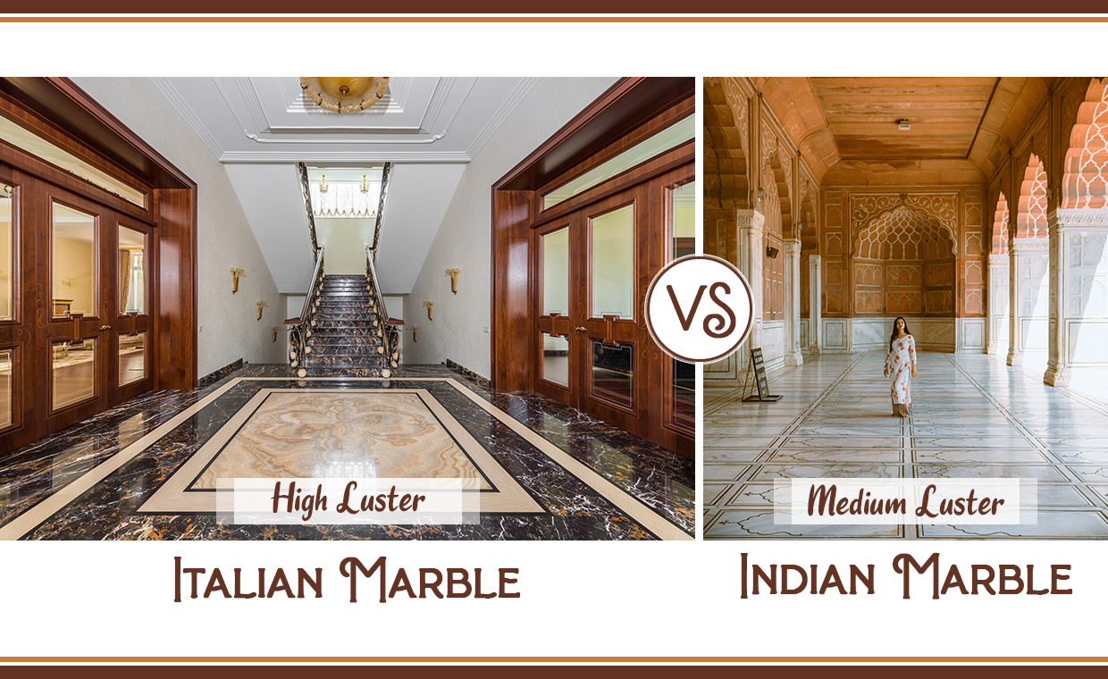 Italian Marble VS Indian Marble