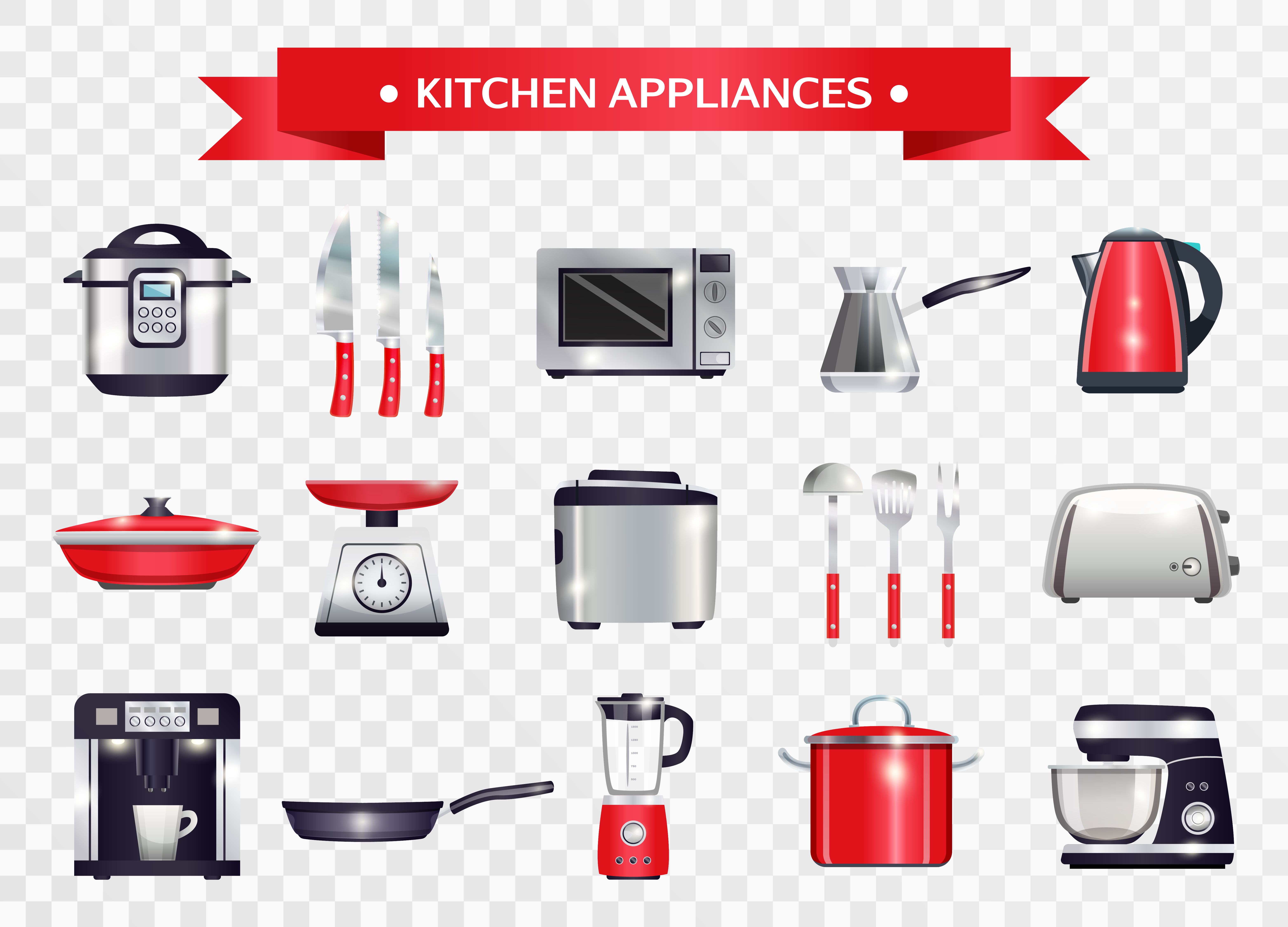 Kitchen Appliances Set