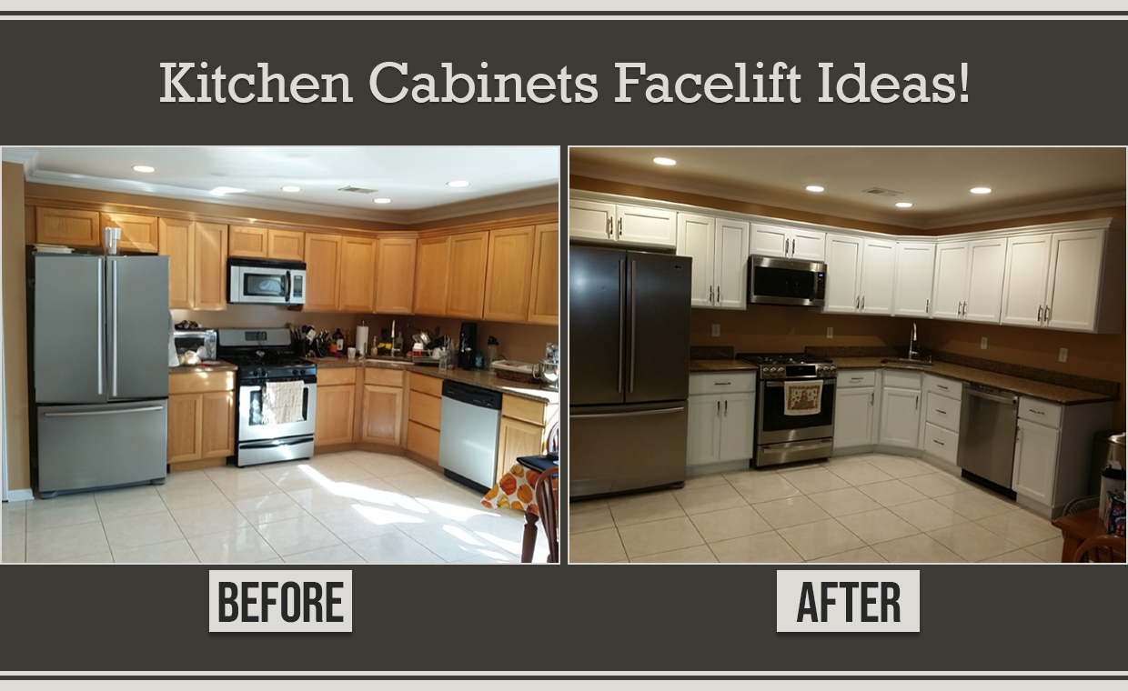 Kitchen Cabinet Facelift