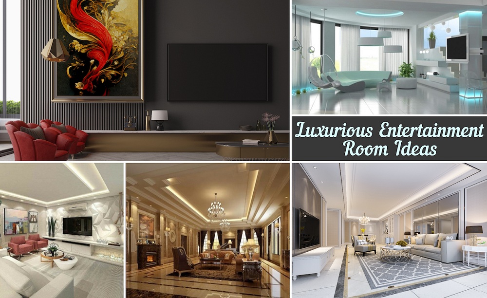 Luxurious Entertainment Room Ideas