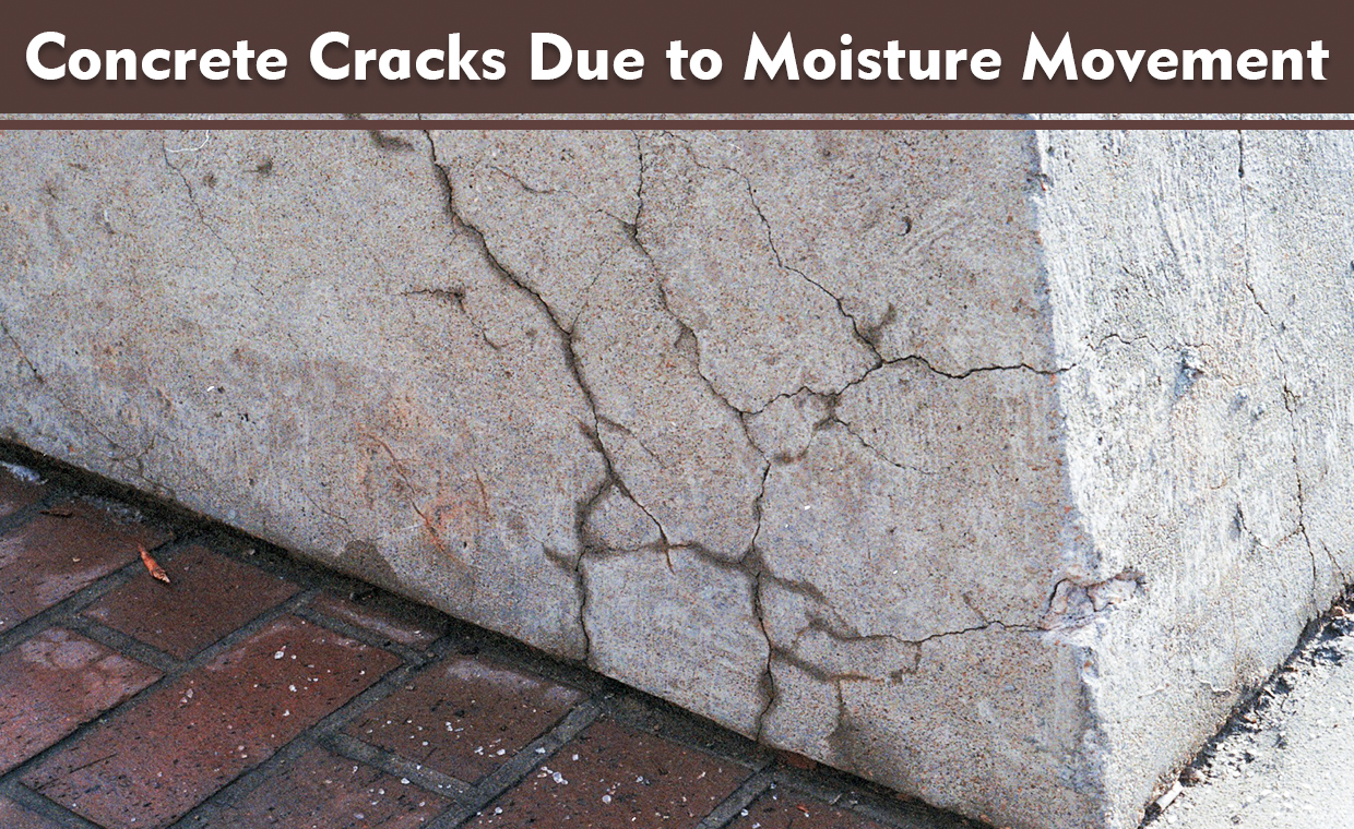 Moisture Change Effect on Crack Surface