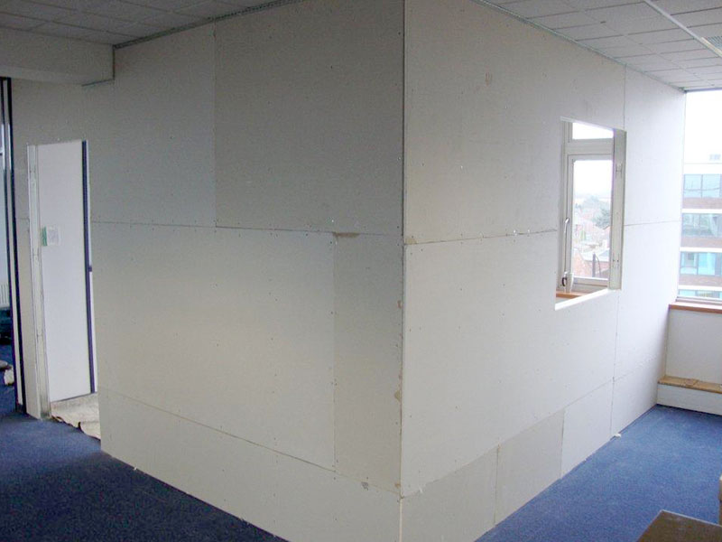 Plaster Slab Partition Wall