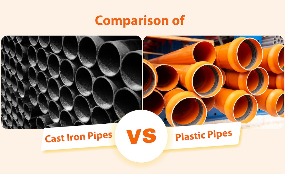 Plastic Pipe VS Cast Iron Pipe