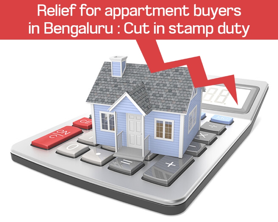 Stamp duty reduction for Low-cost homes in Bengaluru!