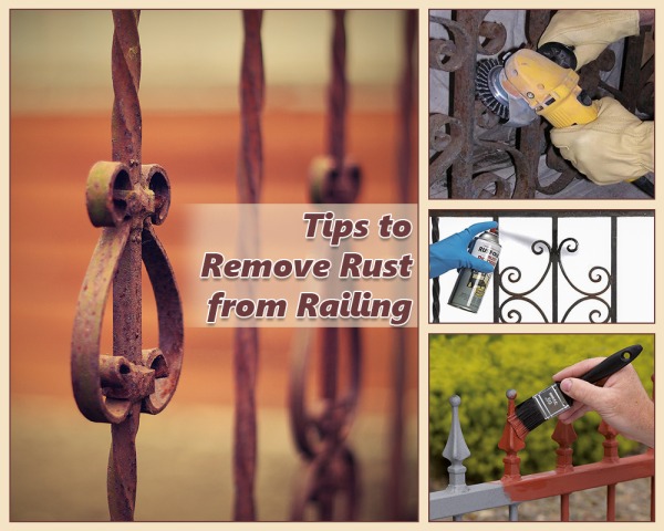 Tips to Remove Rust from Railing
