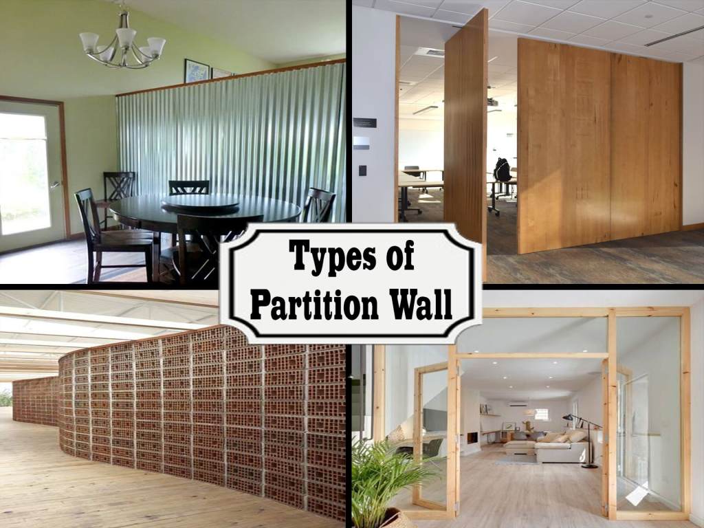 Types of Partition Wall